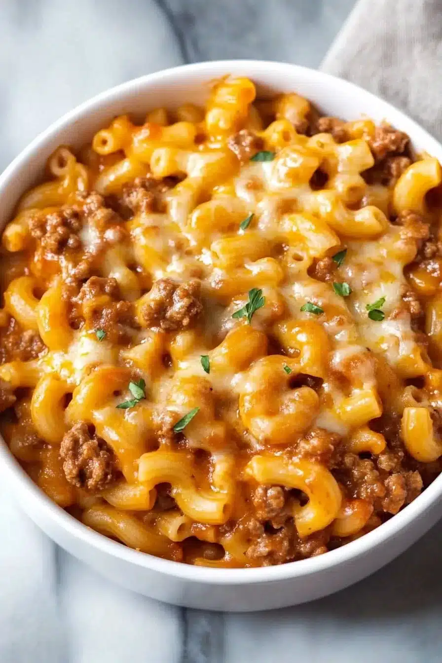 Homemade Beefaroni Recipe