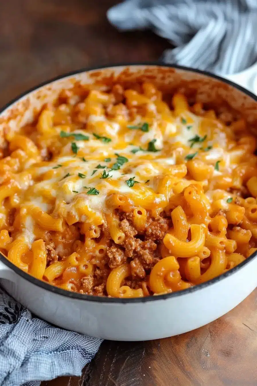 Homemade Beefaroni Recipe