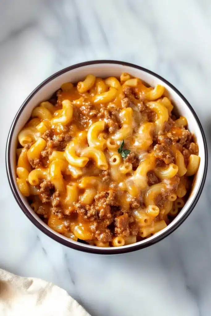 Homemade Beefaroni Recipe