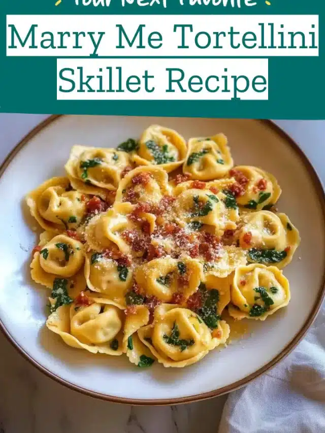 Marry Me Tortellini Skillet Recipe