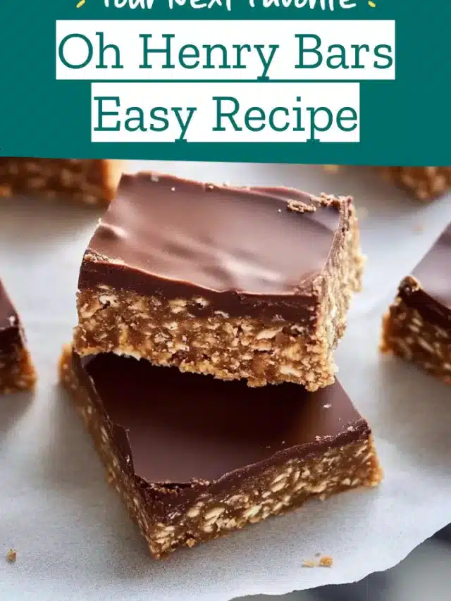 Oh Henry Bars Easy Recipe