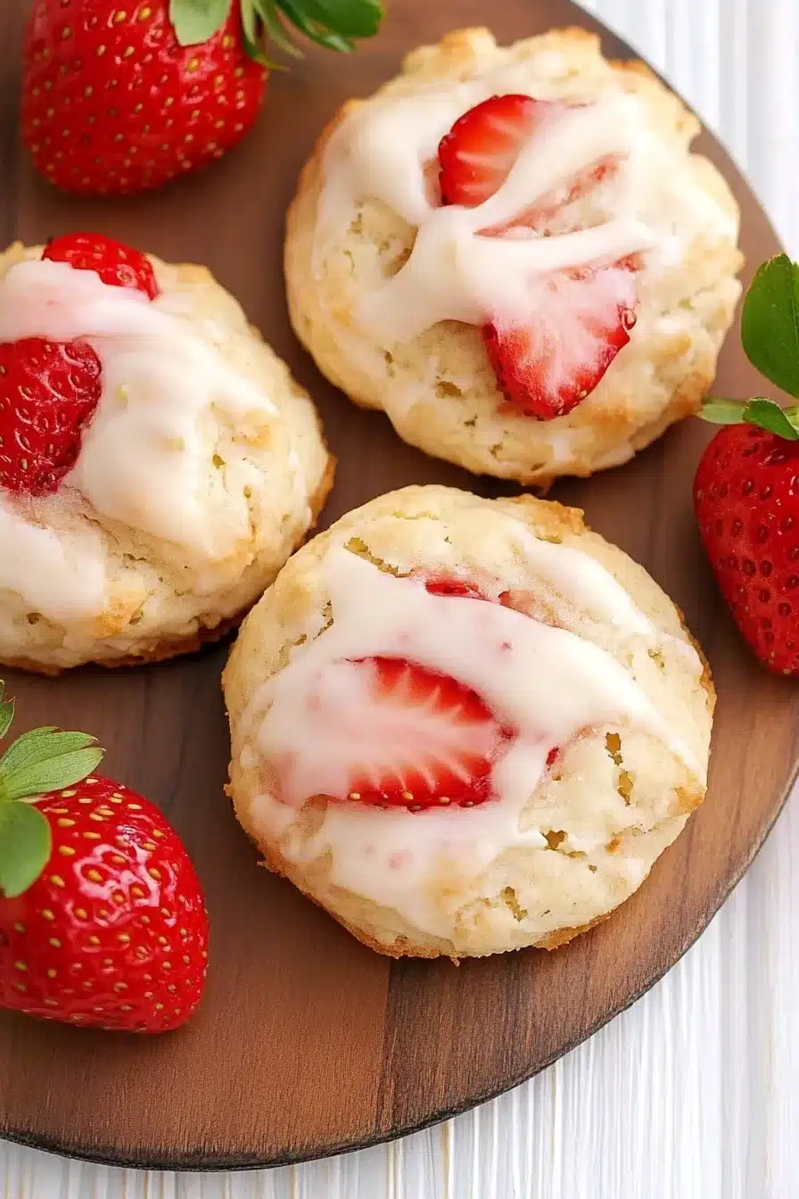 Strawberry Biscuits