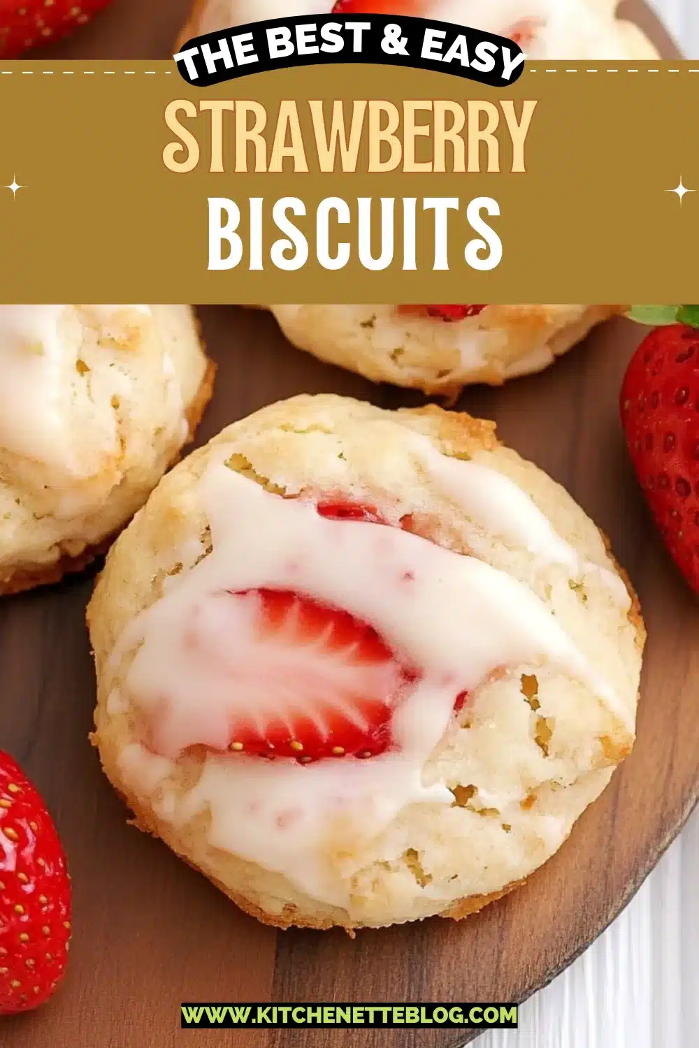Strawberry Biscuits