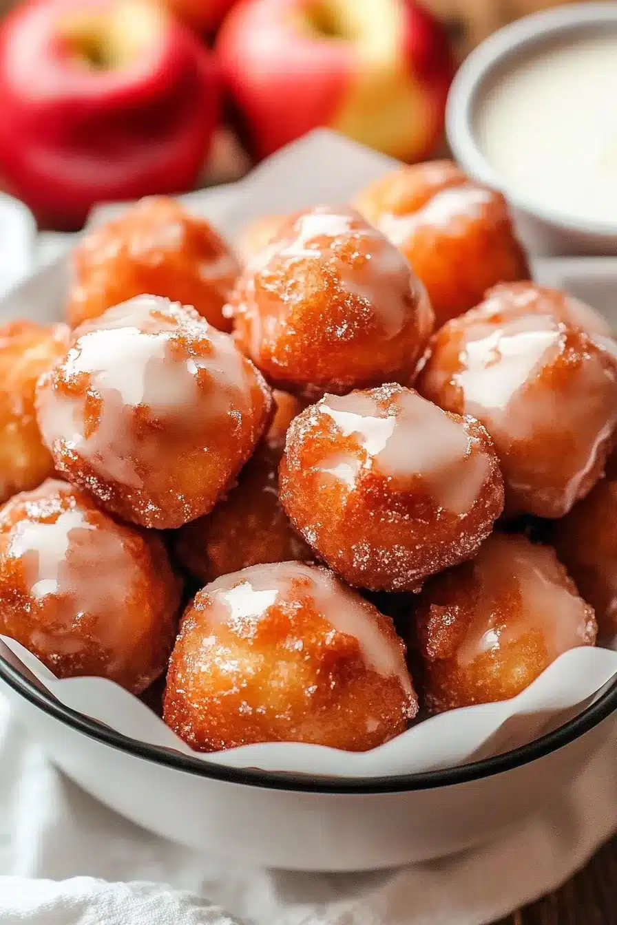 Apple Fritter Bites