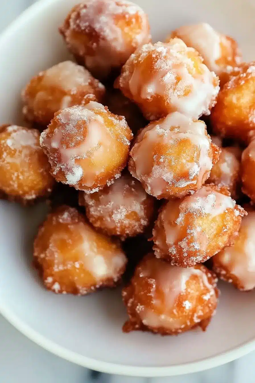 Apple Fritter Bites