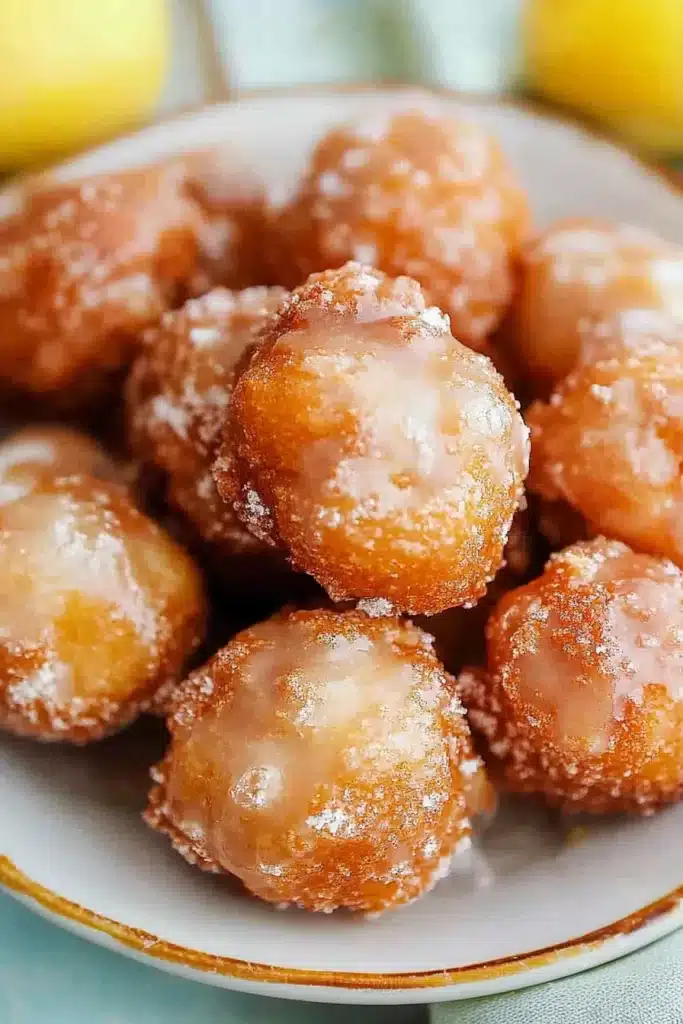 Apple Fritter Bites
