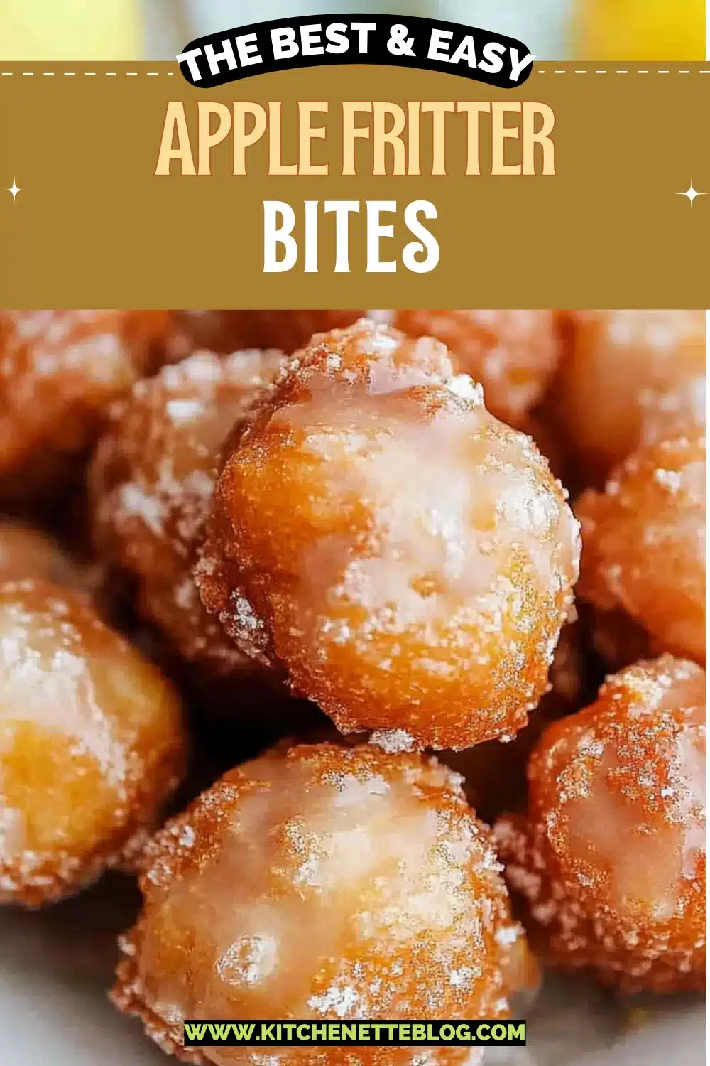 Apple Fritter Bites