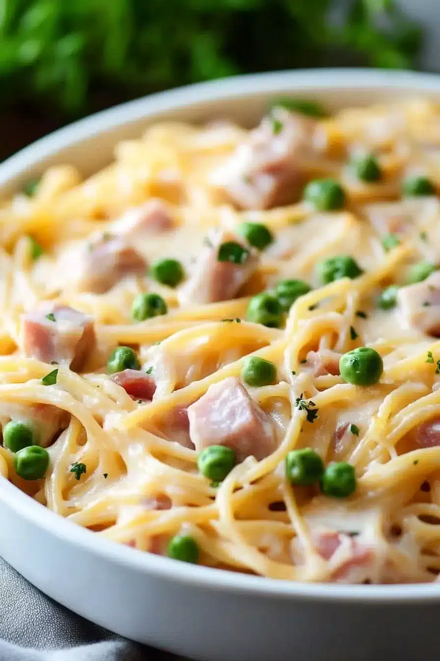 Baked Ham Tetrazzini
