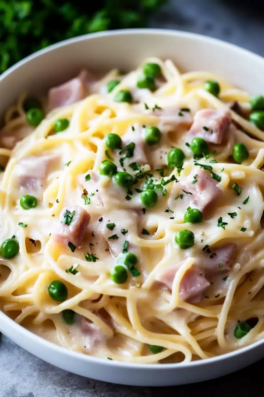 Baked Ham Tetrazzini
