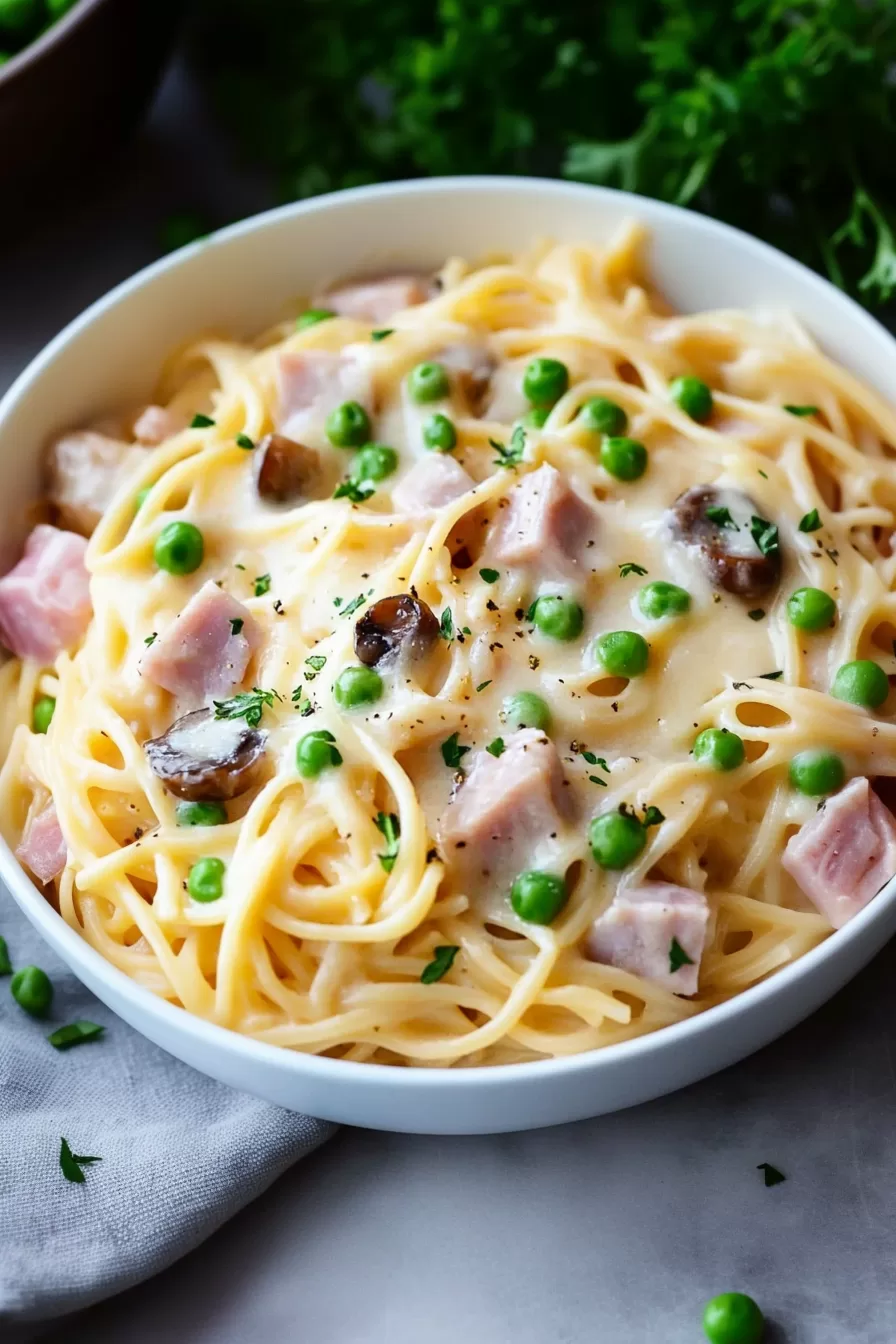 Baked Ham Tetrazzini