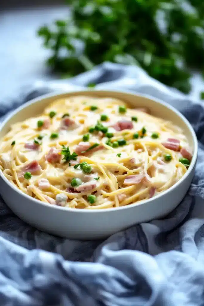 Baked Ham Tetrazzini