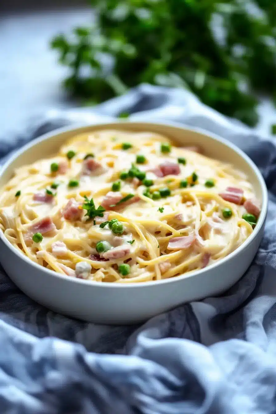 Baked Ham Tetrazzini