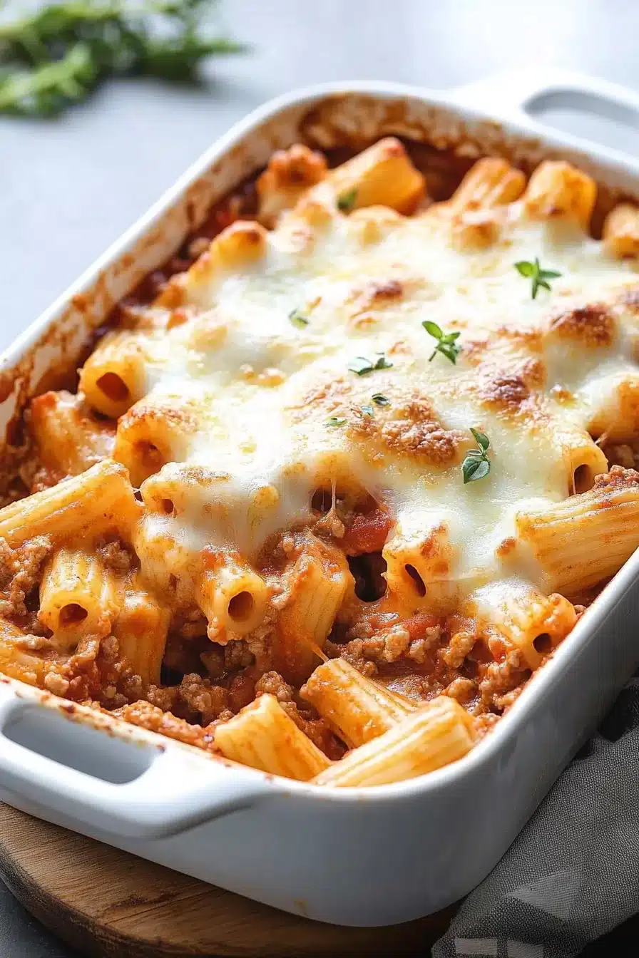 Baked Rigatoni al Forno