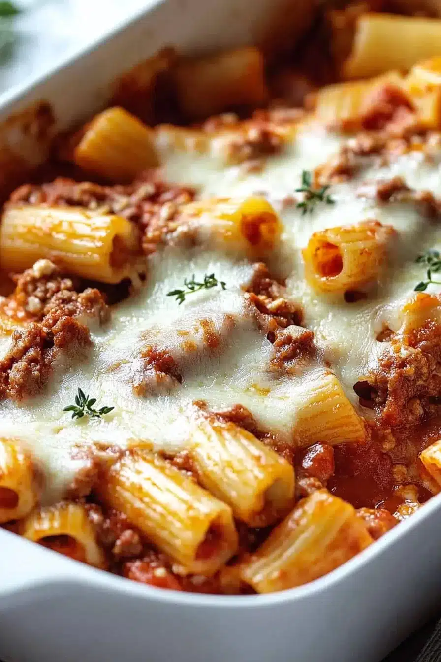 Baked Rigatoni al Forno