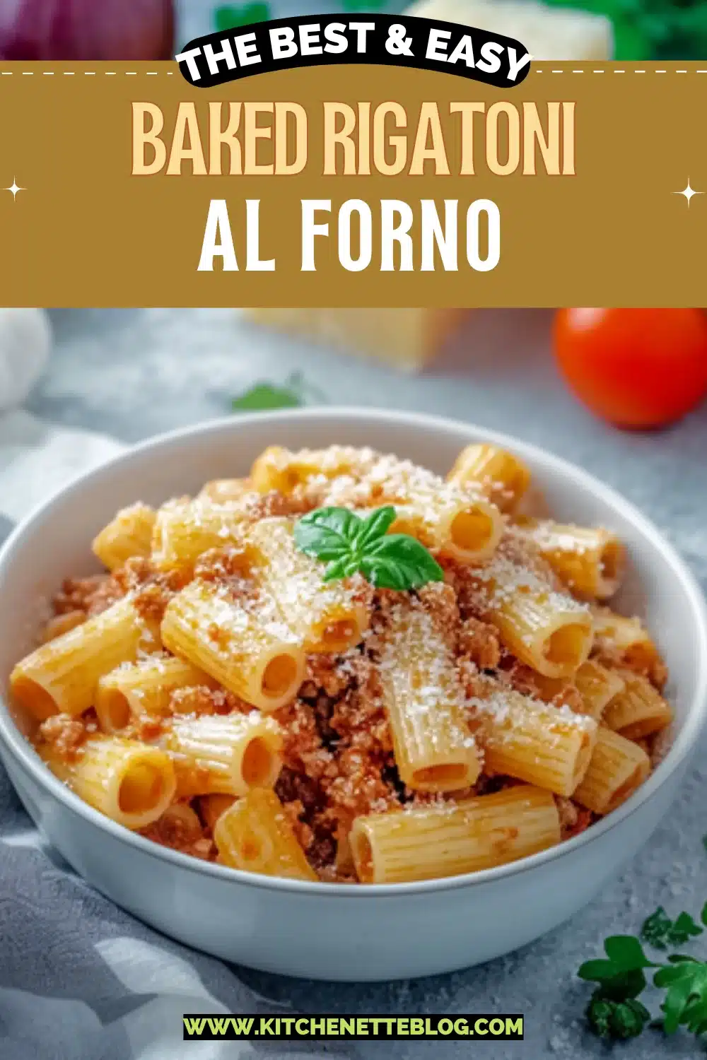 Baked Rigatoni al Forno
