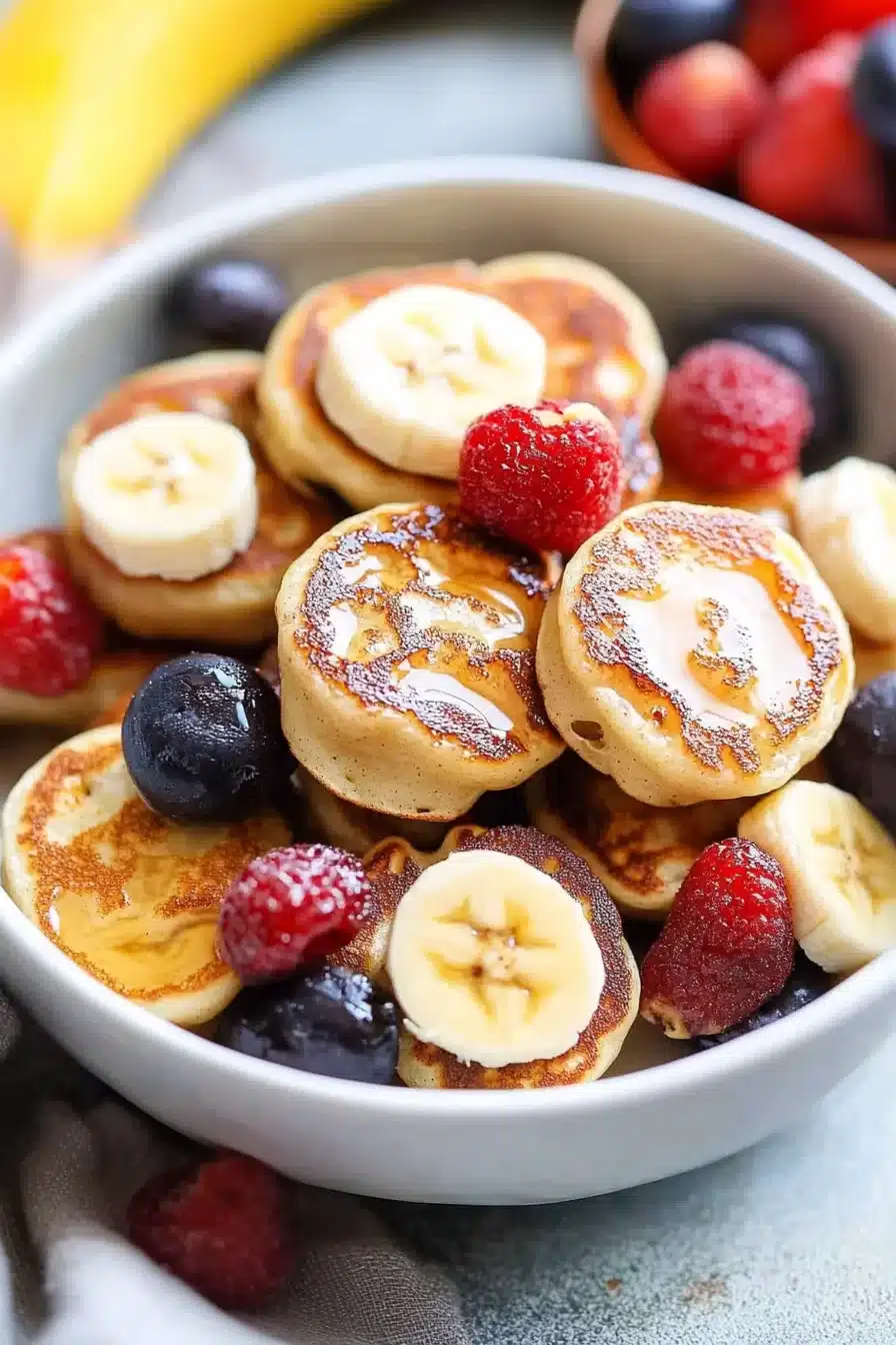 Banana Pancake Bites Recipe