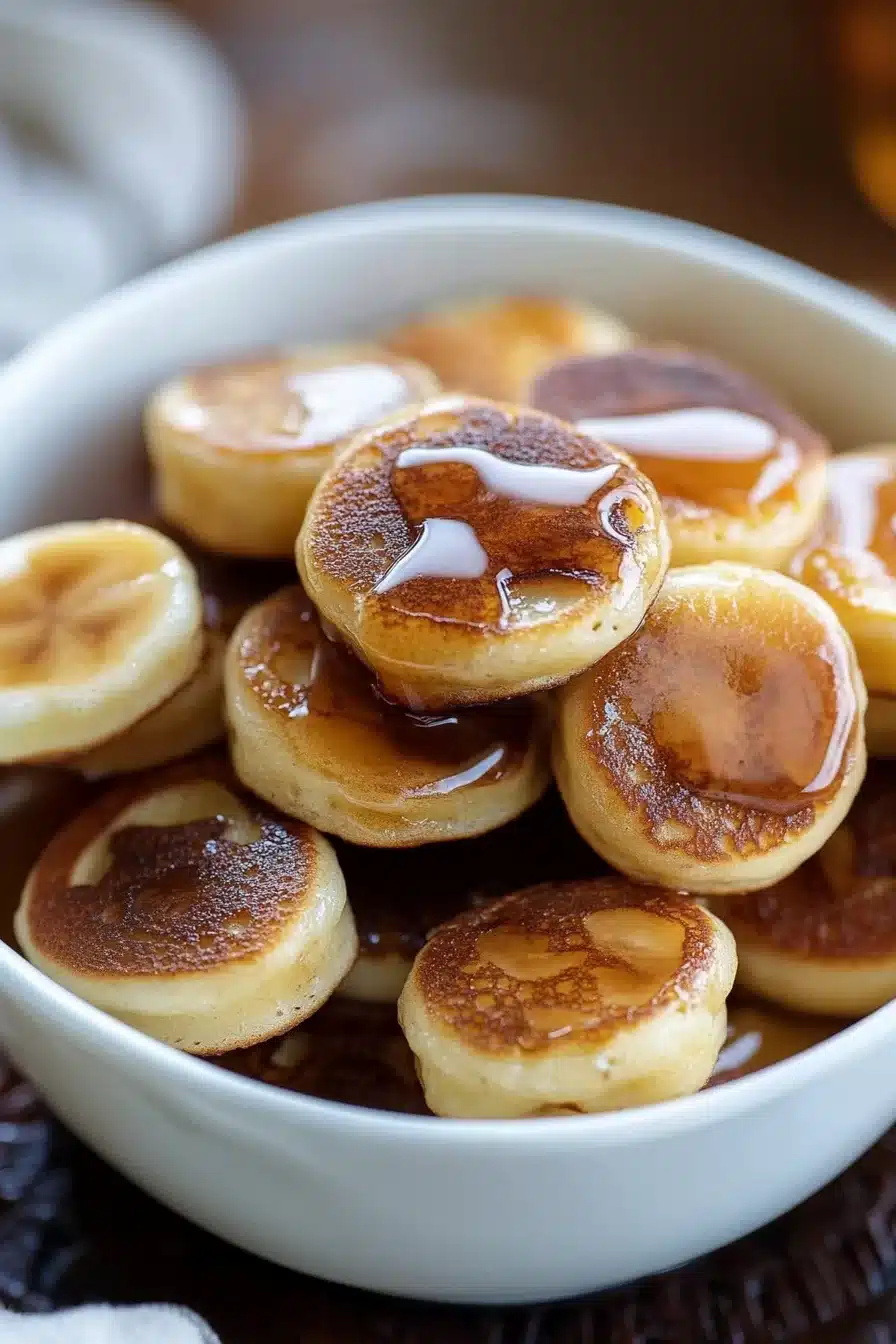 Banana Pancake Bites Recipe