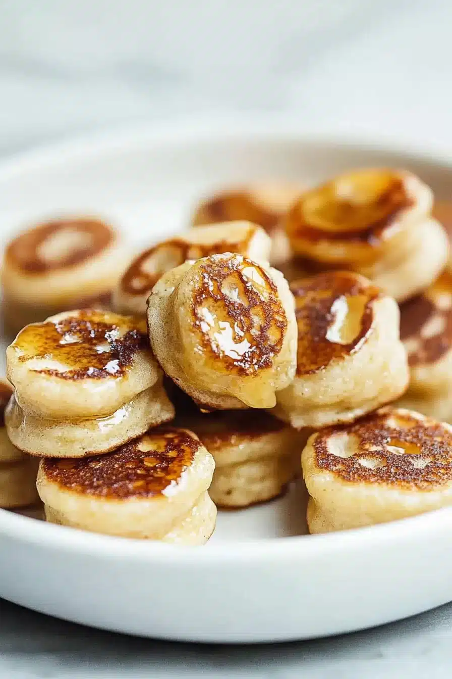 Banana Pancake Bites Recipe