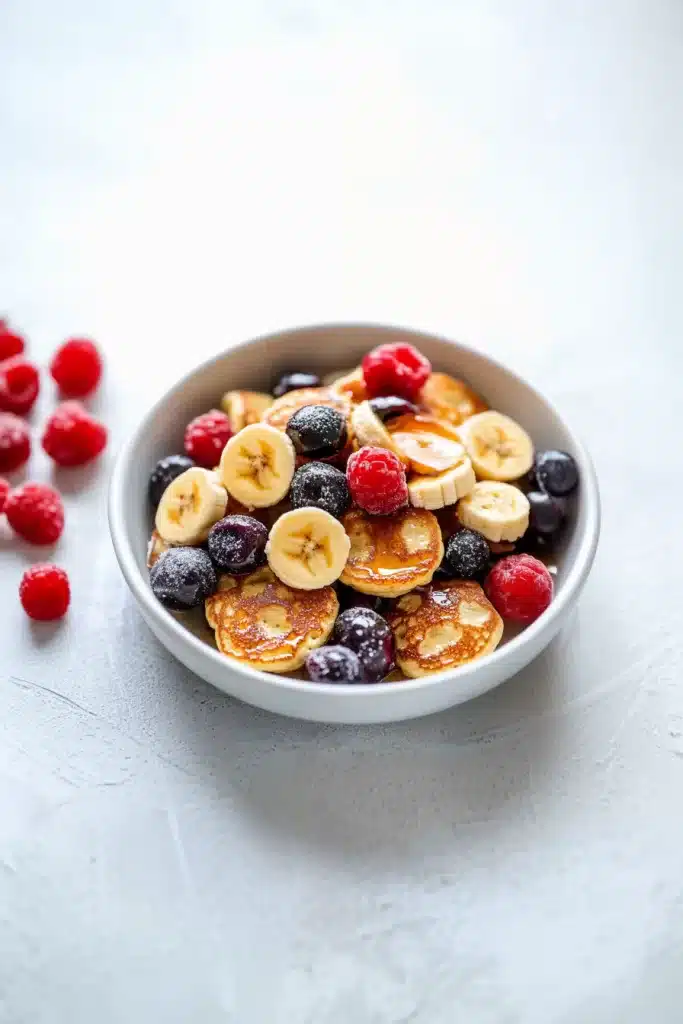 Banana Pancake Bites Recipe