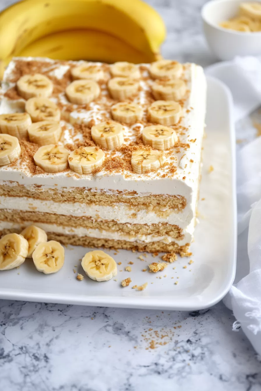 Banana Pudding Icebox Cake