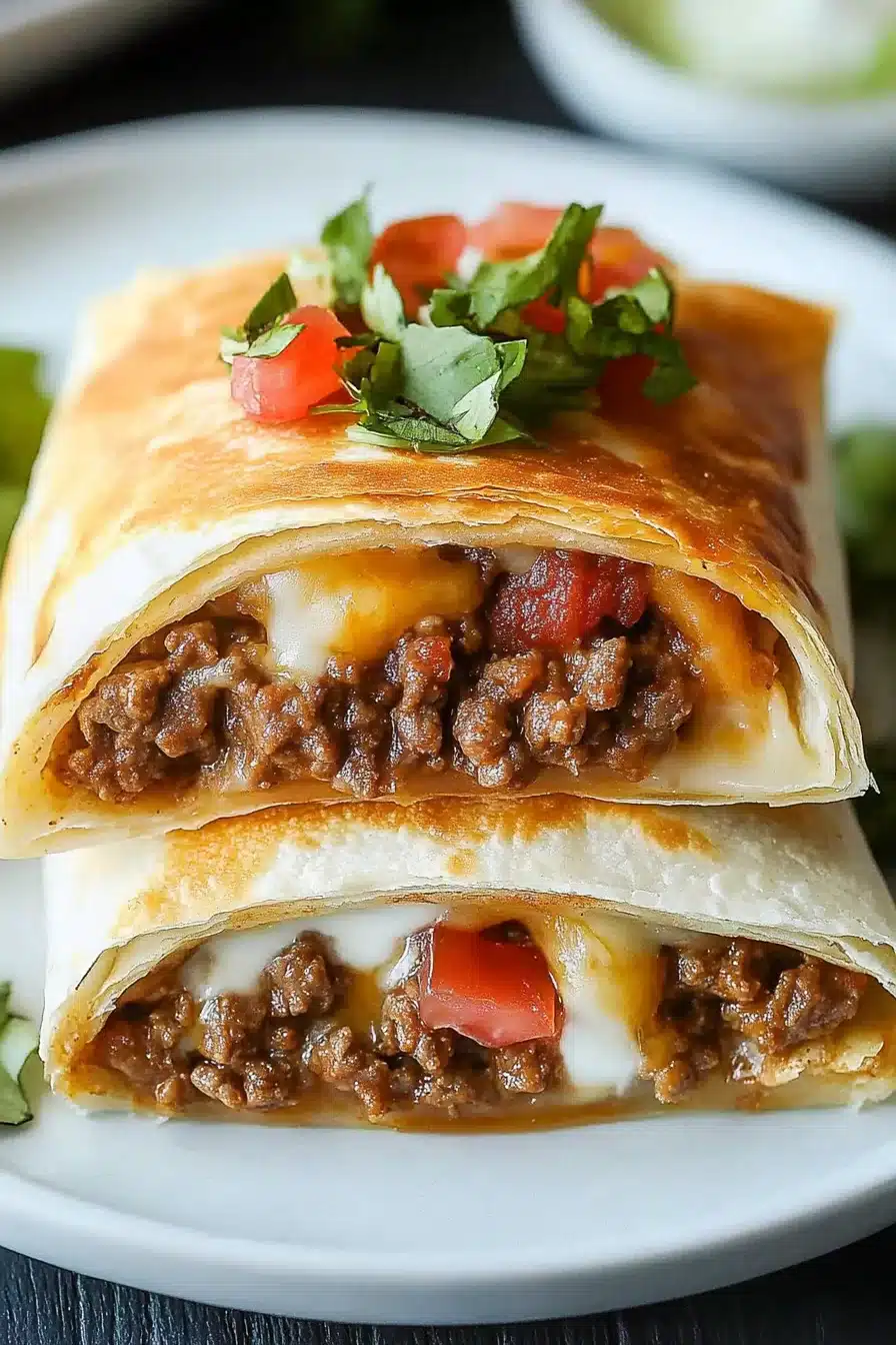 Beef Chimichangas Recipe