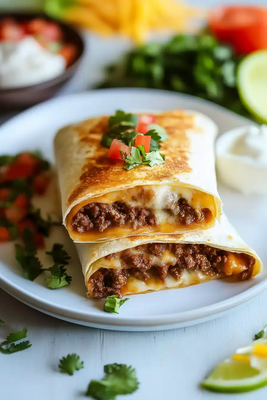 Beef Chimichangas Recipe