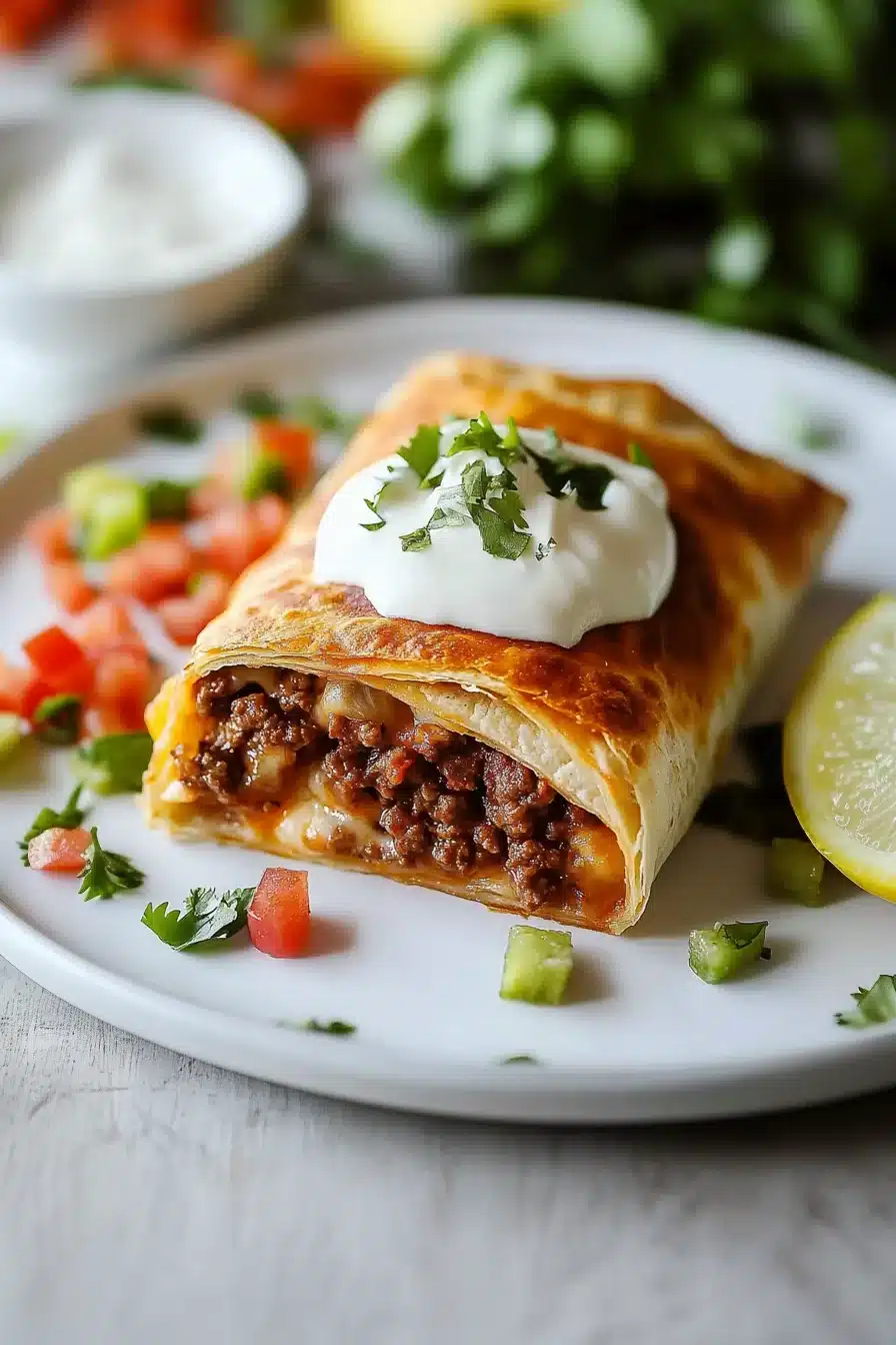 Beef Chimichangas Recipe