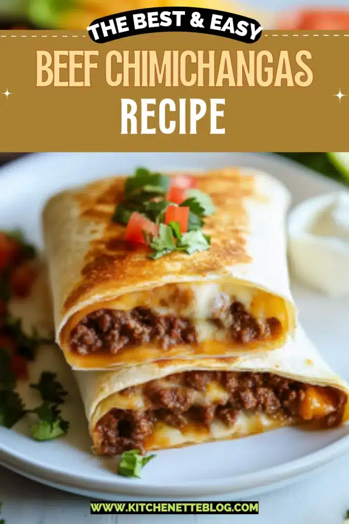 Beef Chimichangas Recipe