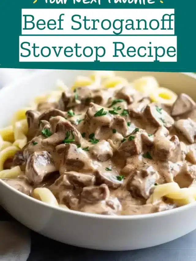 Beef Stroganoff Stovetop Recipe