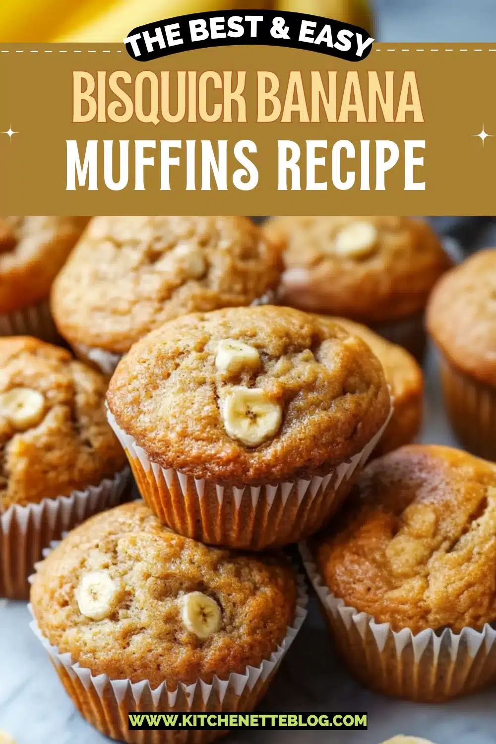 Bisquick Banana Muffins Recipe