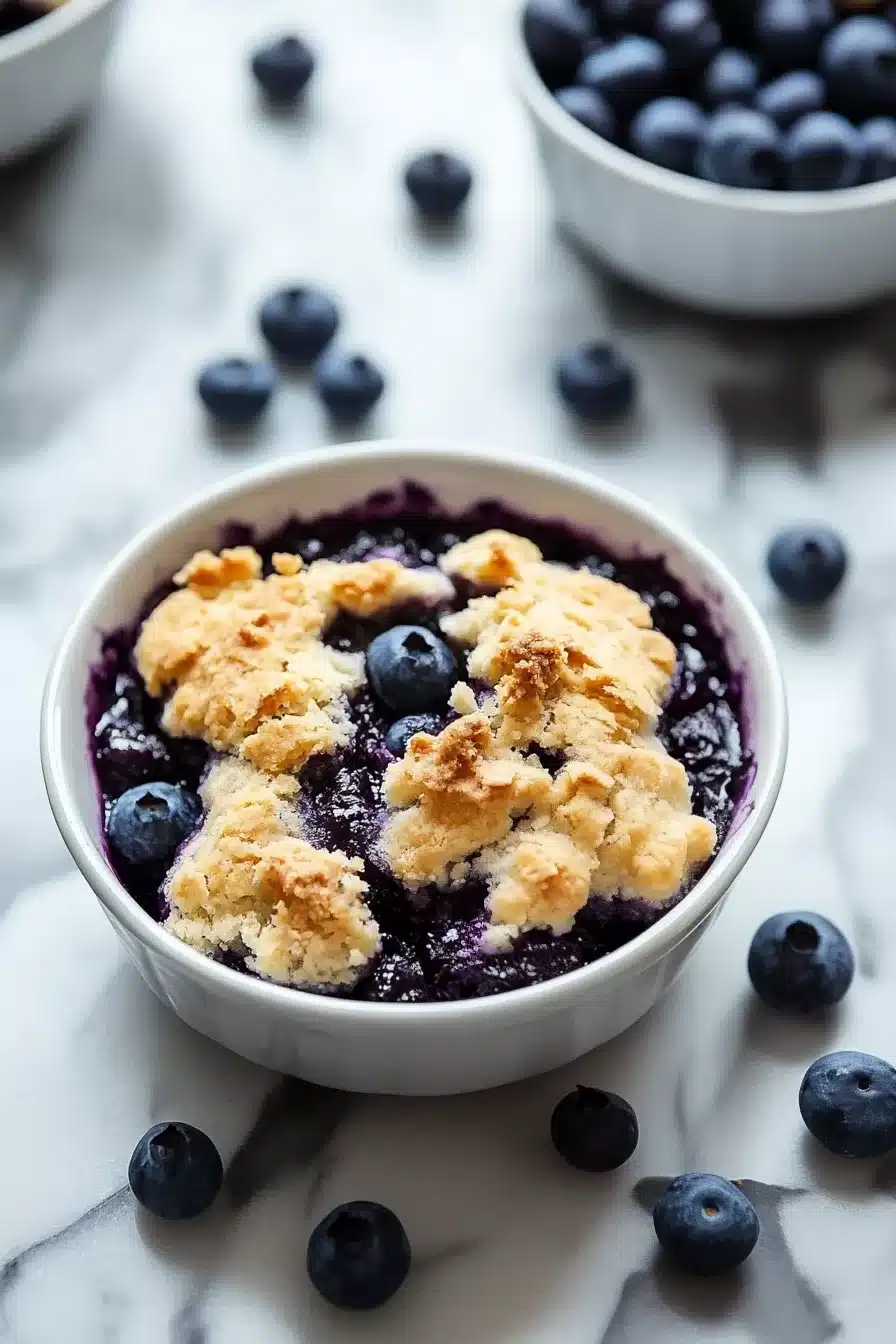 Blueberry Cobbler