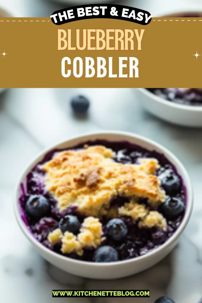 Blueberry Cobbler