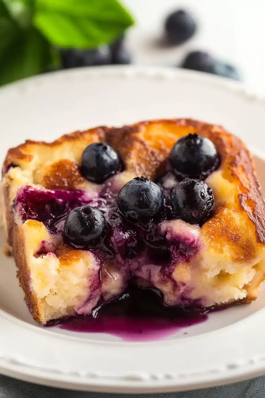 Blueberry French Toast Casserole