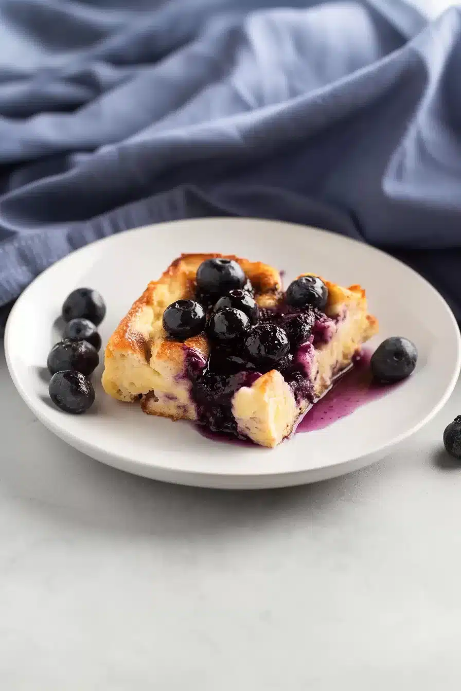 Blueberry French Toast Casserole