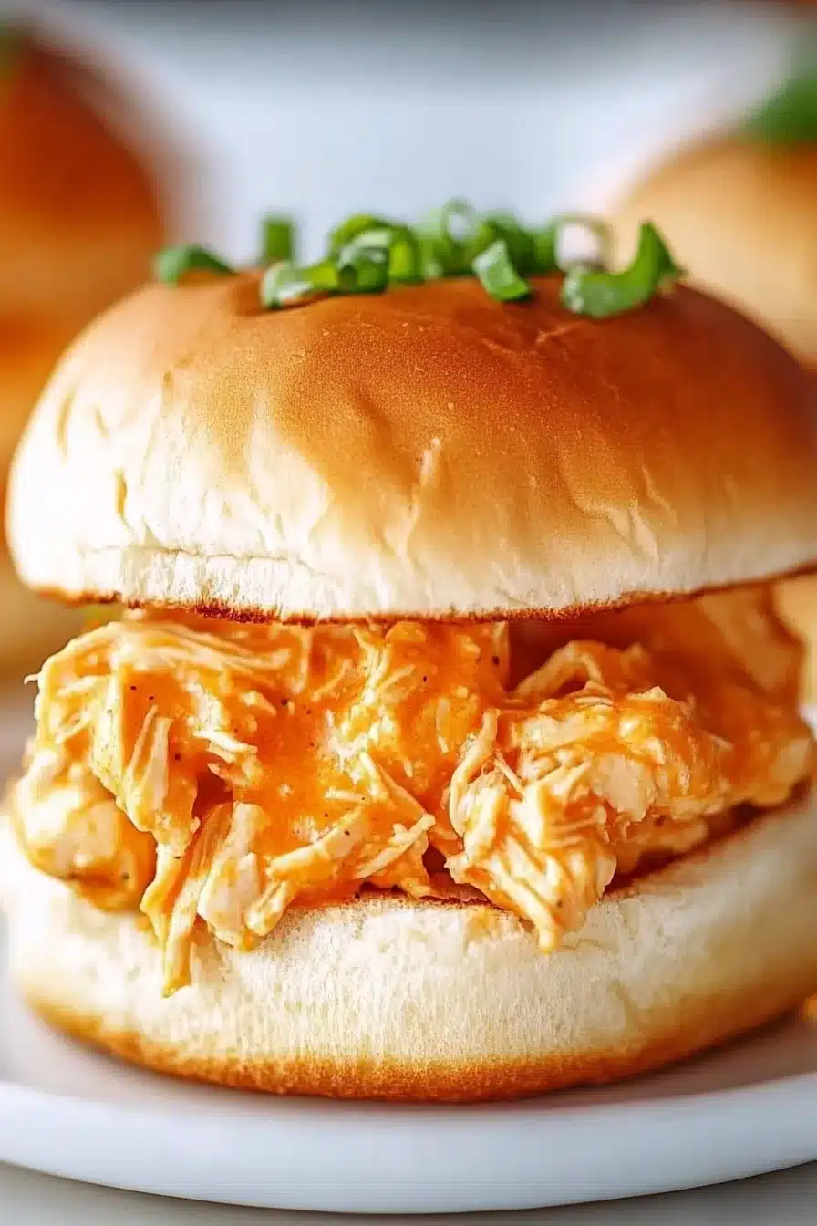 Buffalo Chicken Sliders Recipe