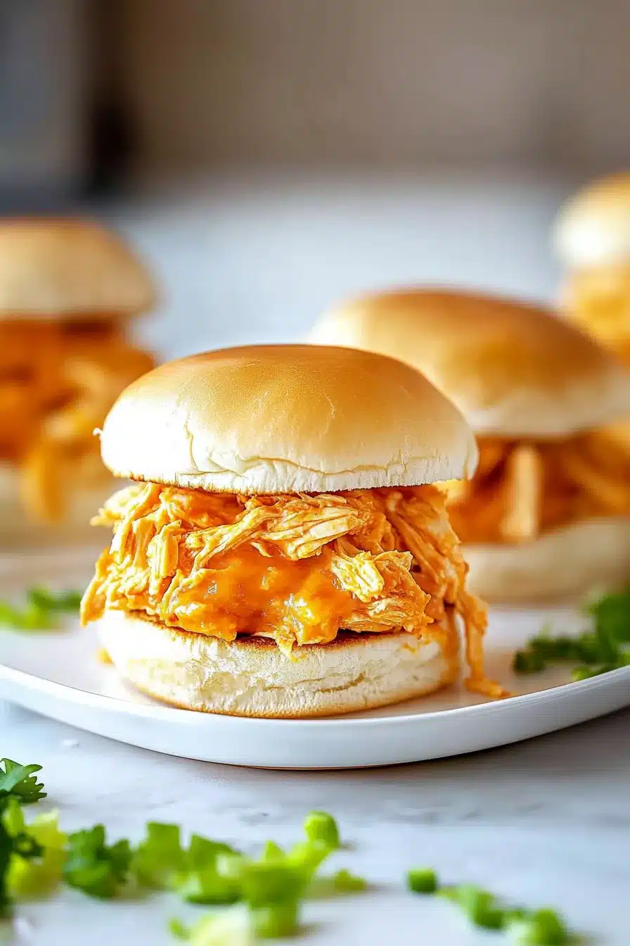 Buffalo Chicken Sliders Recipe
