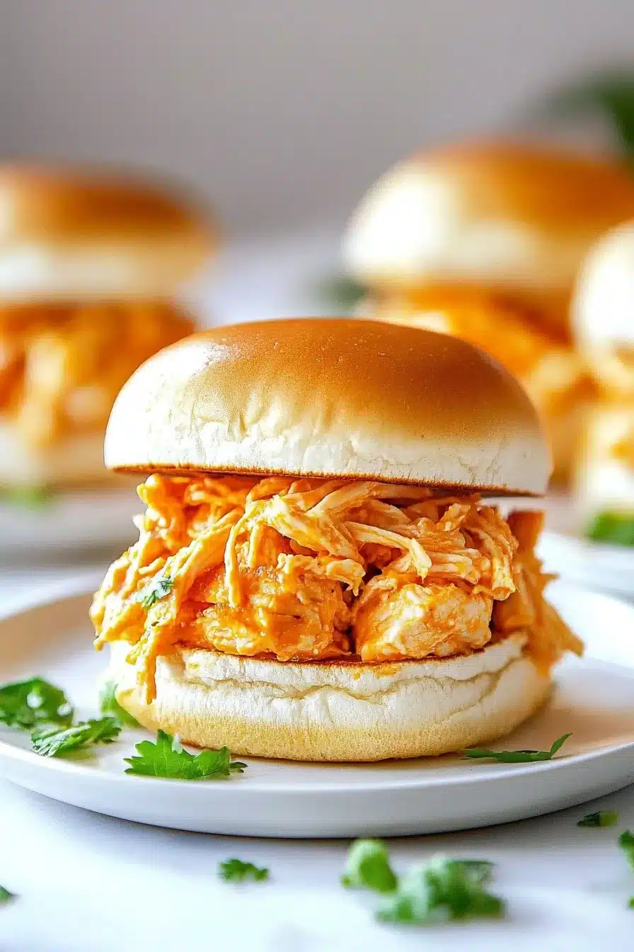 Buffalo Chicken Sliders Recipe