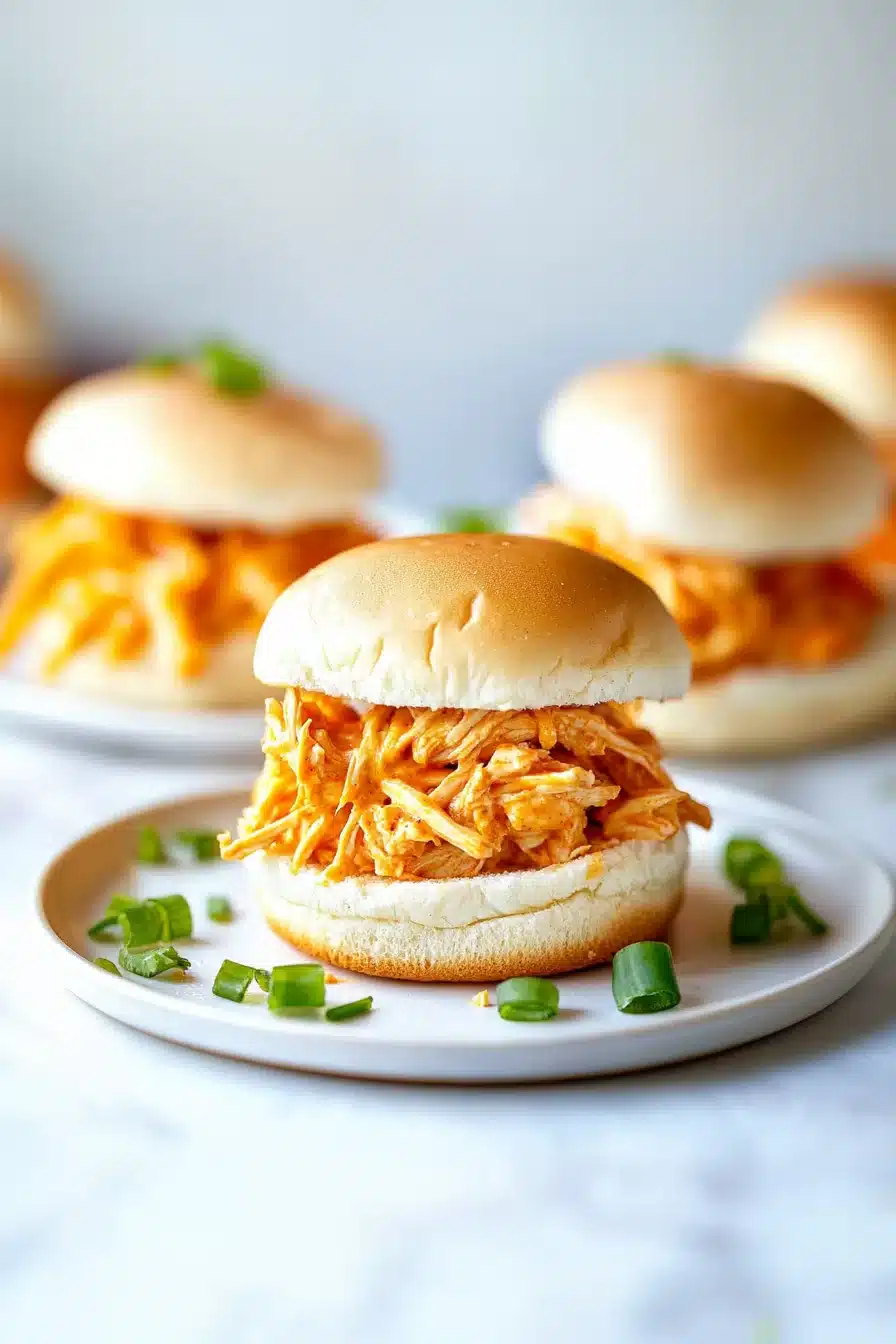 Buffalo Chicken Sliders Recipe