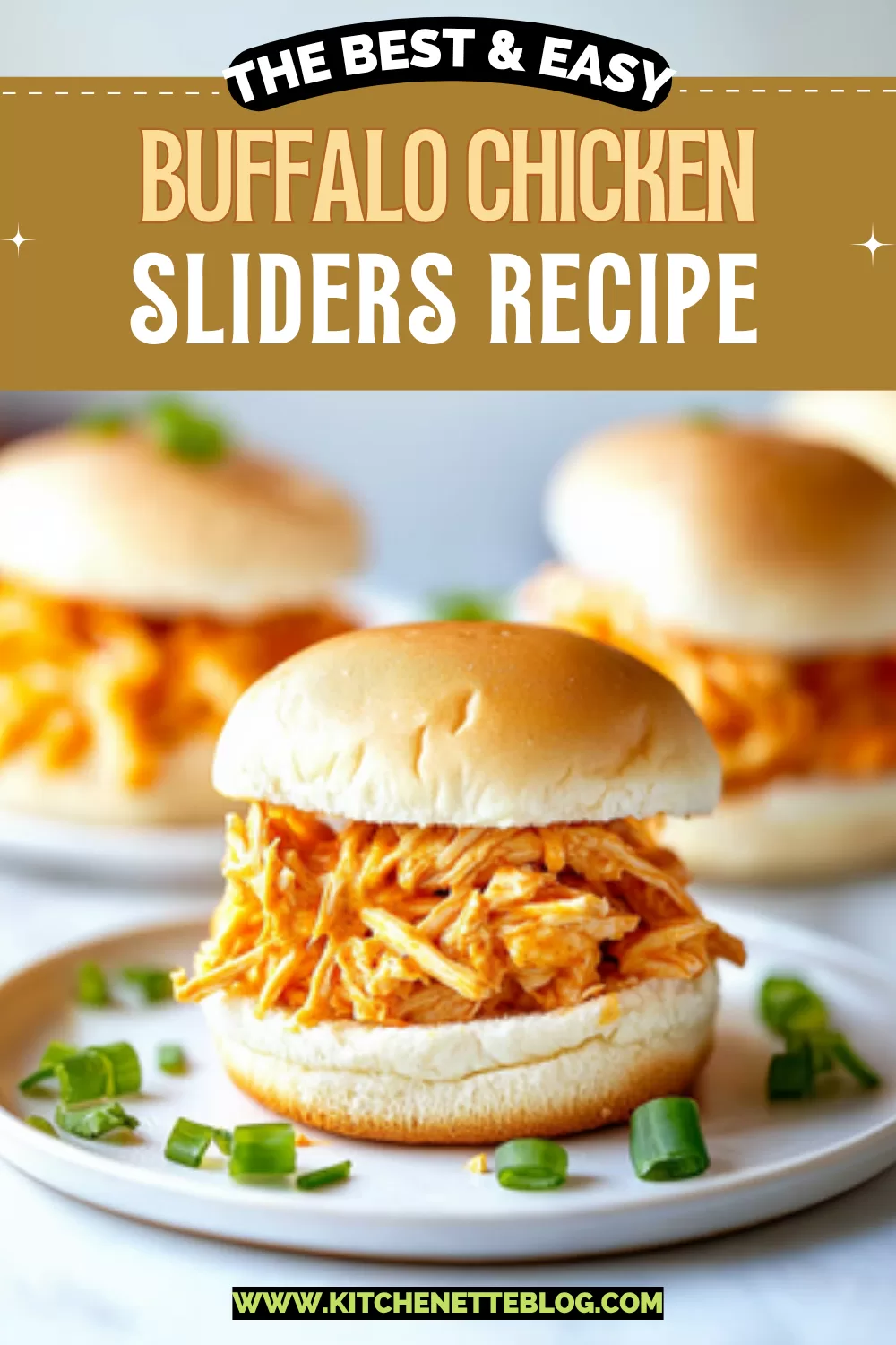 Buffalo Chicken Sliders Recipe