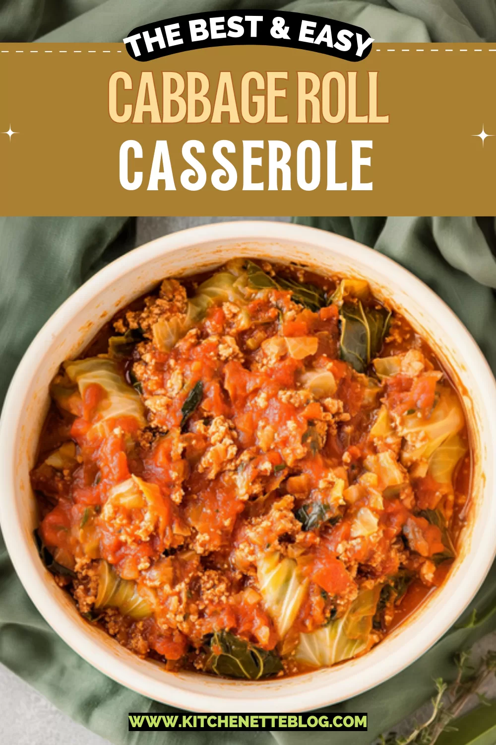 Cabbage Roll Casserole