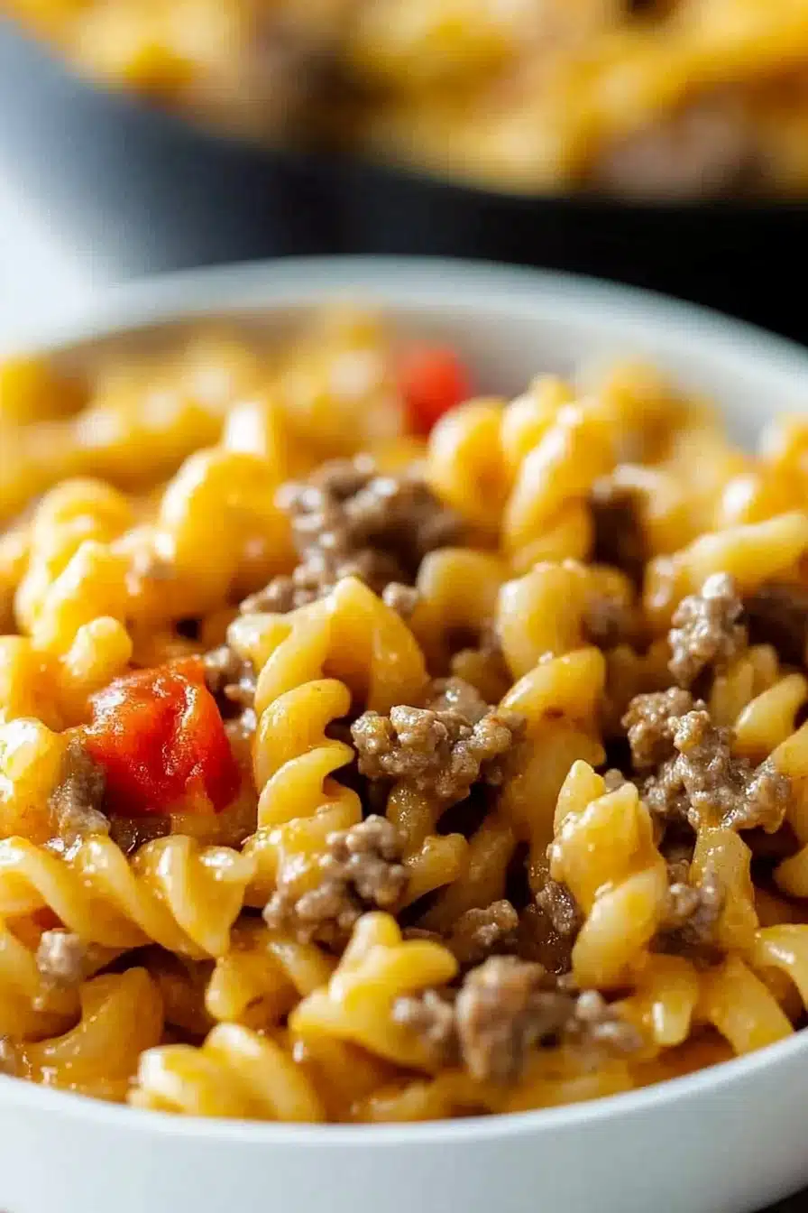 Cheeseburger Pasta