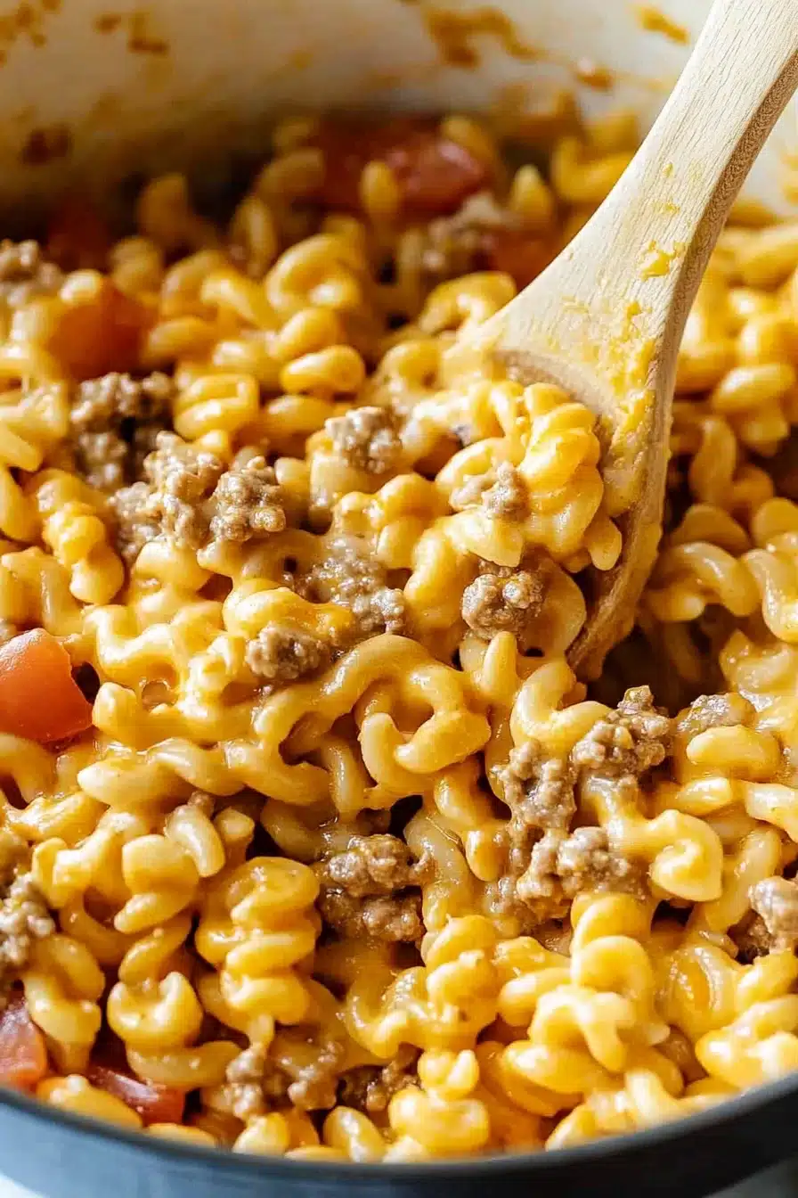 Cheeseburger Pasta