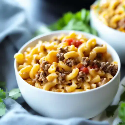 Cheeseburger Pasta