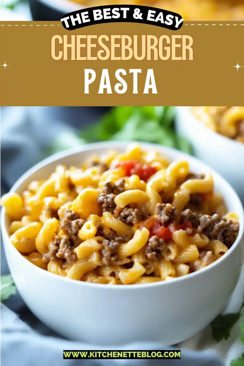 Cheeseburger Pasta