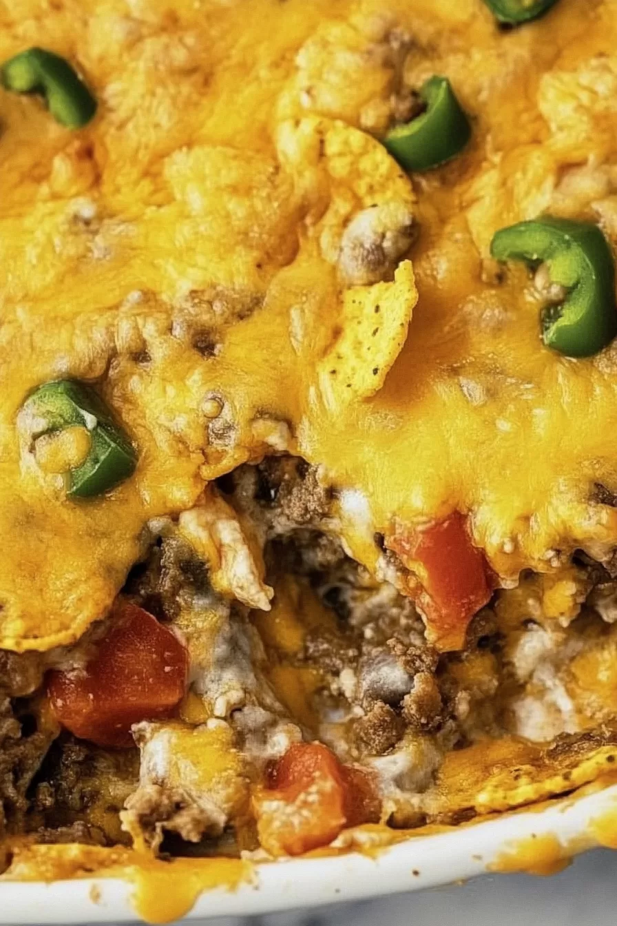 Cheesy Dorito Casserole