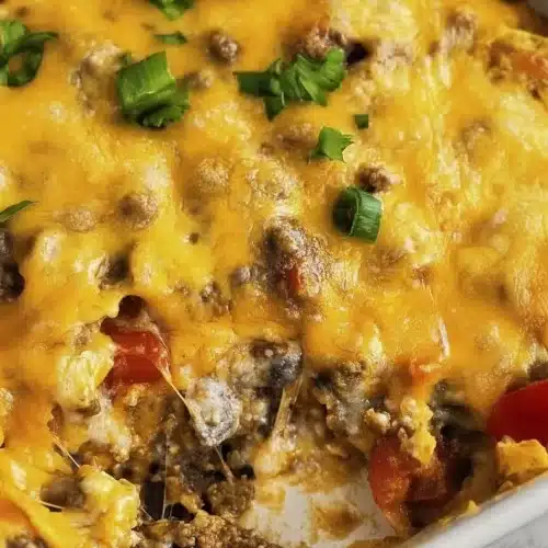 Cheesy Dorito Casserole
