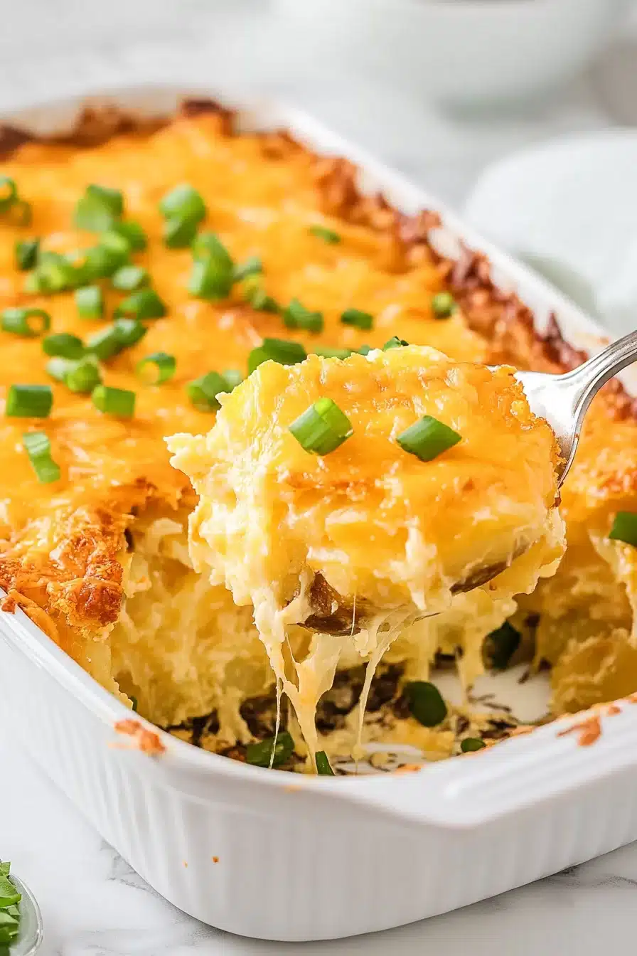 Cheesy Potato Casserole Recipe
