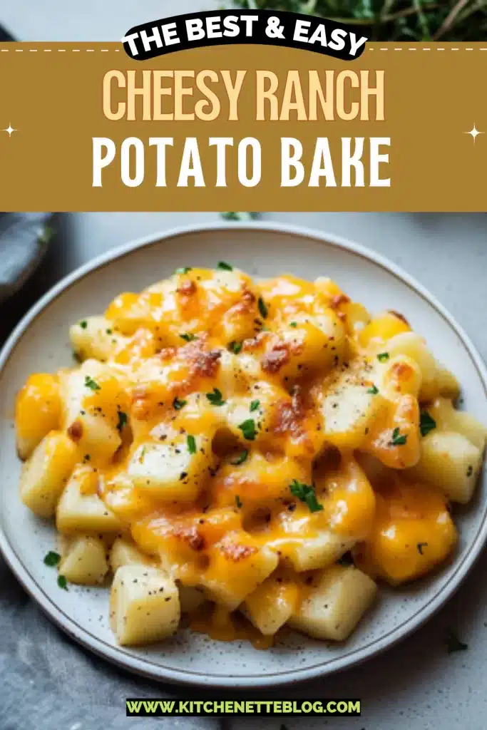 Cheesy Ranch Potato Bake