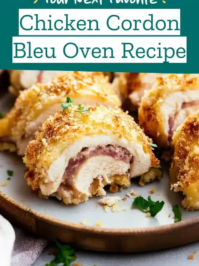 Chicken Cordon Bleu Oven Recipe