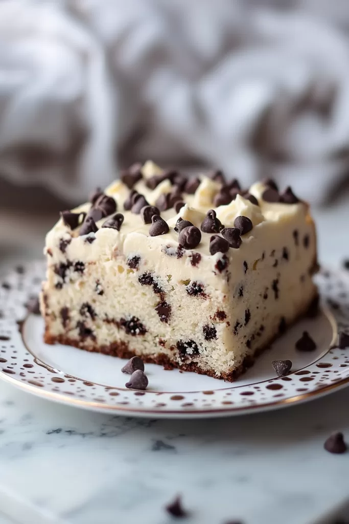 Chocolate Chip Cake Recipe